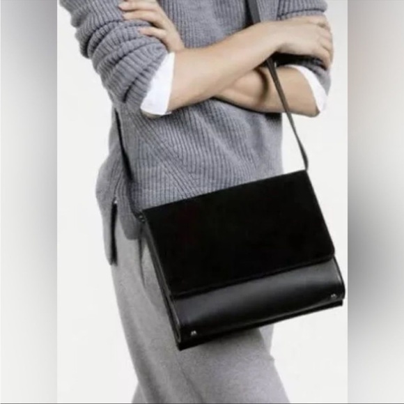 Everlane Bags Everlane The Petra Leather Crossbody Black Poshmark